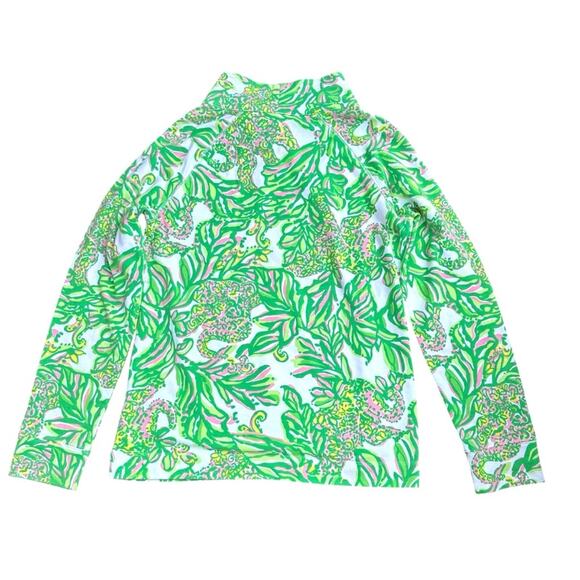 Lilly Pulitzer Skipper Pullover Top Seeing Pink Elephants Popover NWT Resortwear - Picture 4 of 10